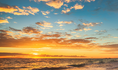 Sunset and estate planning in Pacific Grove, CA.